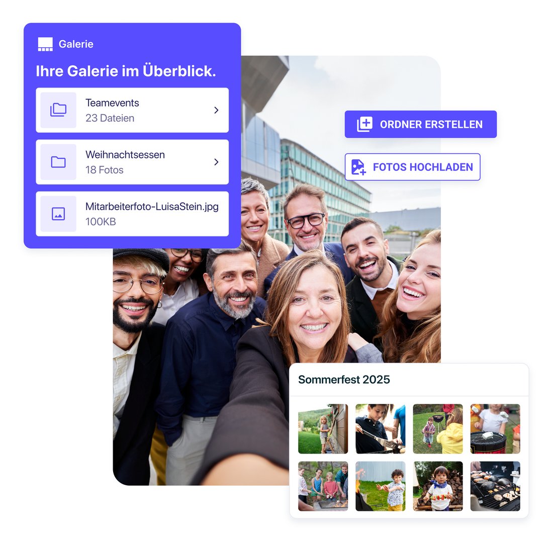 Galerie — Screenshot in der App